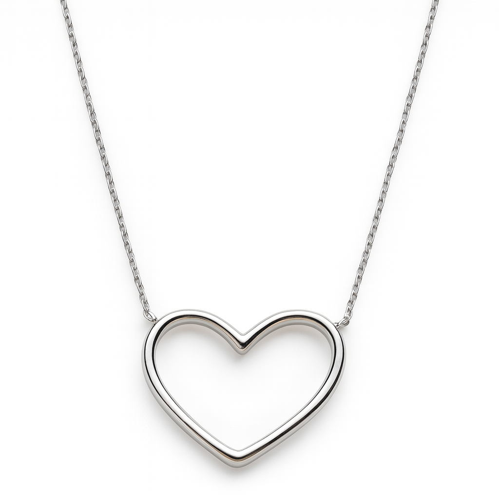 Open Heart Necklace
