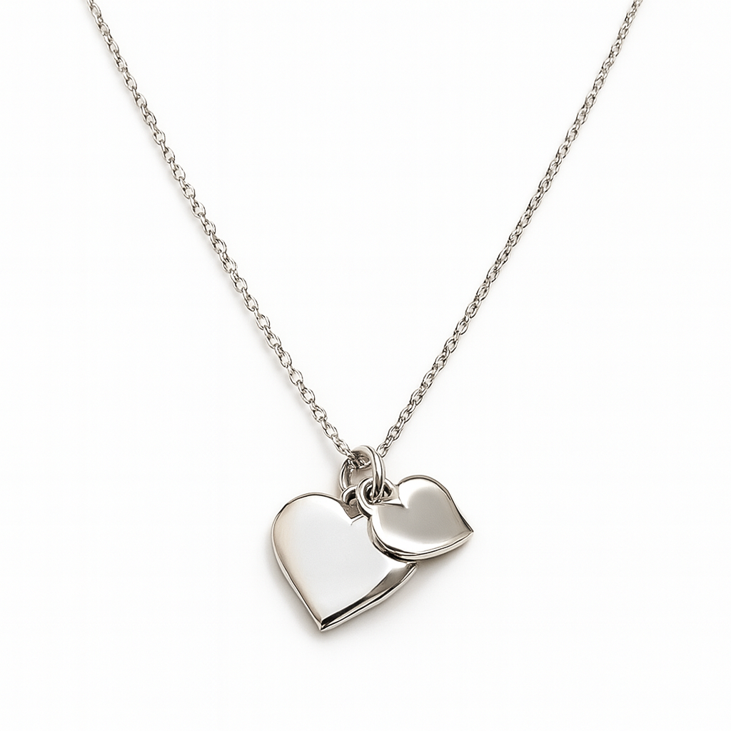Twin Hearts Necklace