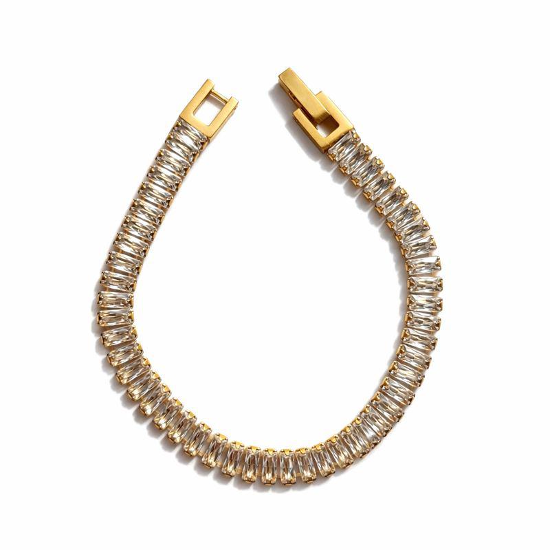 Timeless Gold Baguette Bracelet