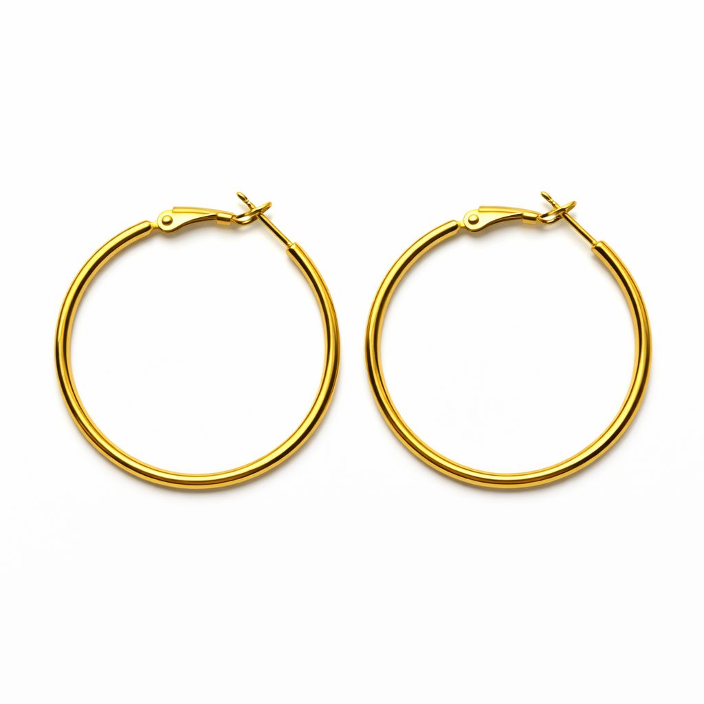 Classic Gold Hoop Earrings