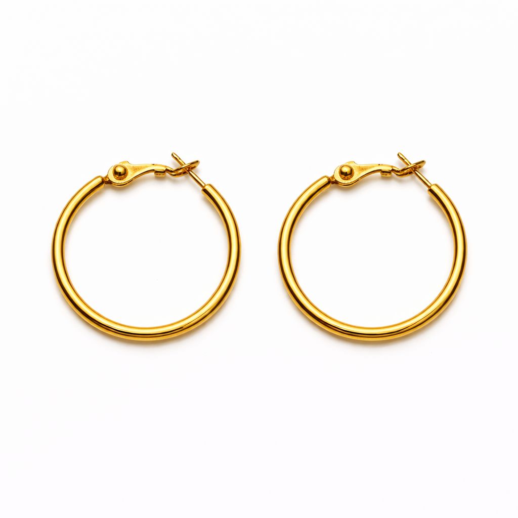 Small Gold Hoop Earrings