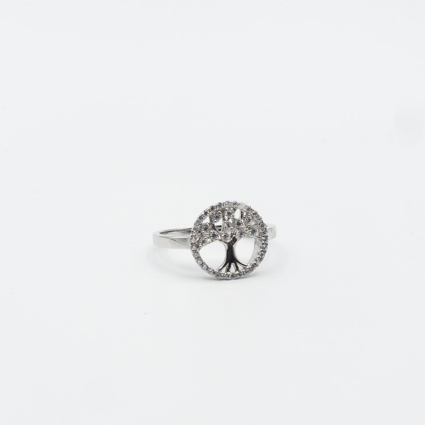 VIVIAN- sterling silver tree of life ring