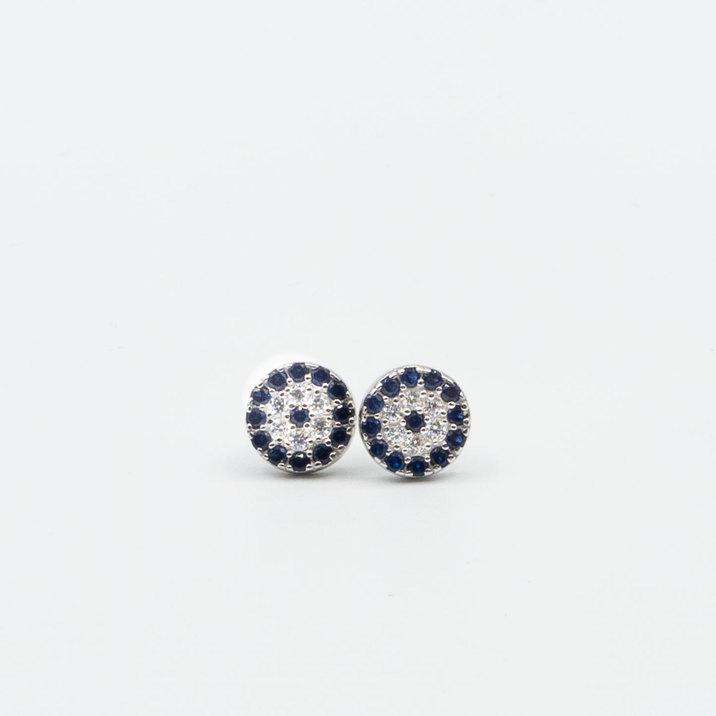 Dk-925-130 Sterling silver eye studs