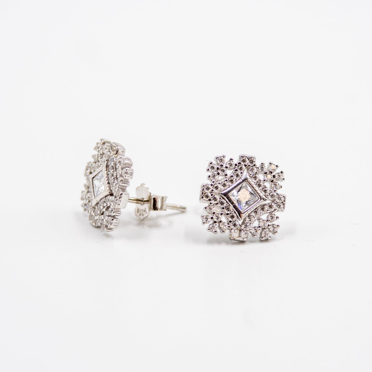 DK-925-203 sterling silver earrings