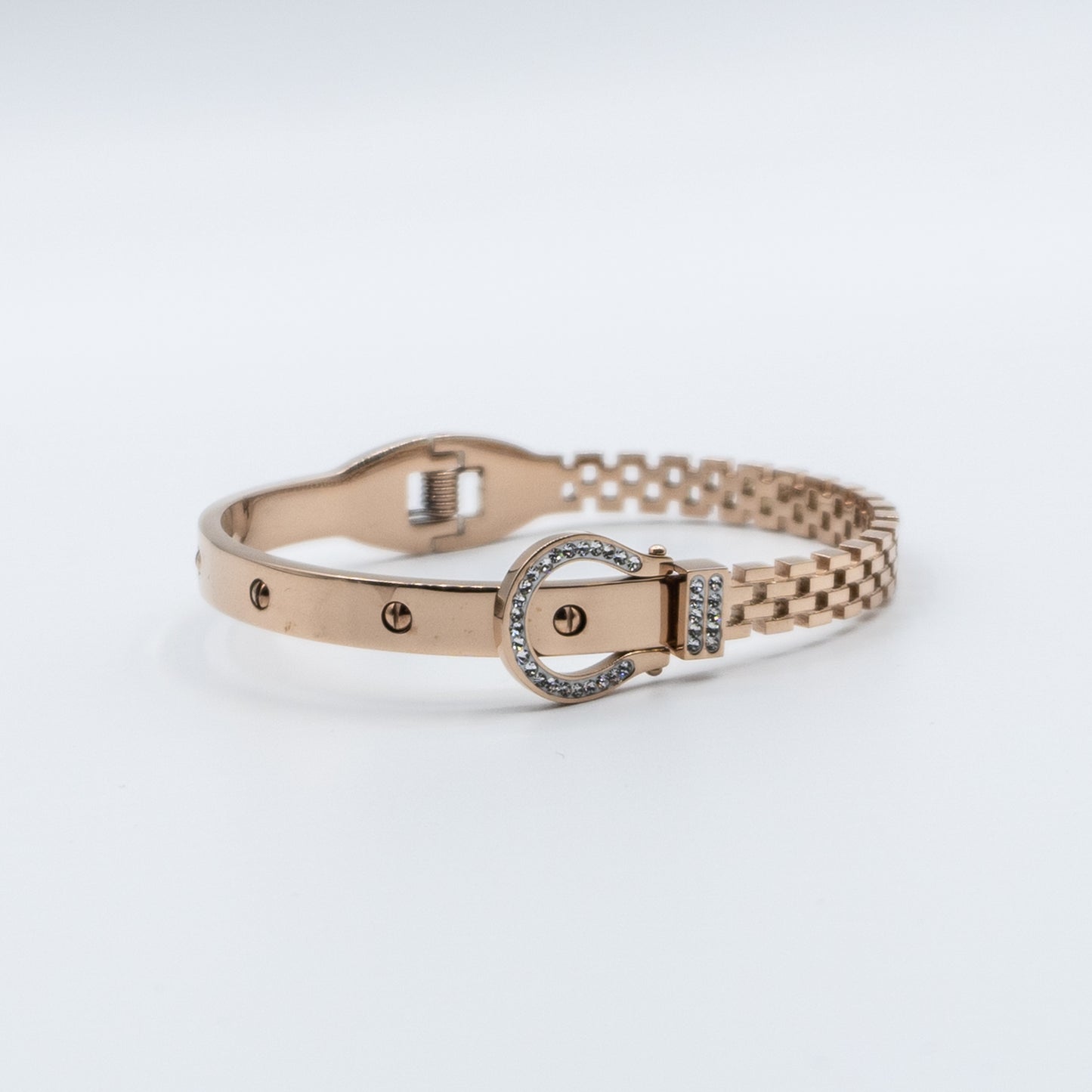 SUTTON -stainless steel belt bracelet