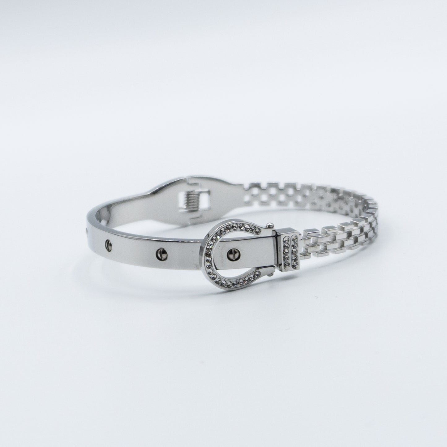 SUTTON -stainless steel belt bracelet
