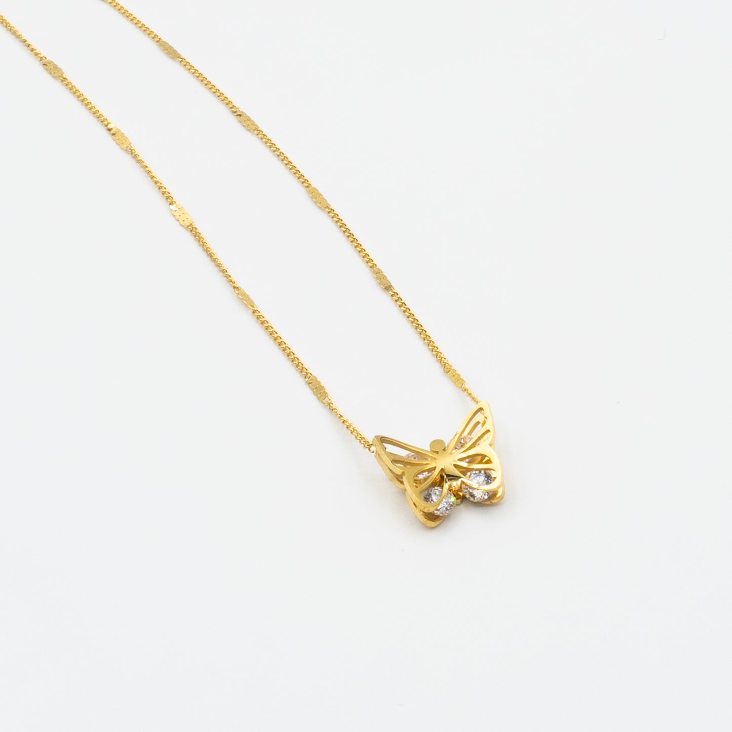 ADALYNN - stainless steel Butterly necklace