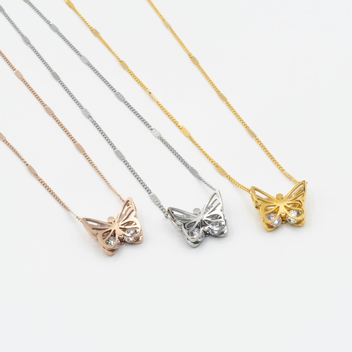 ADALYNN - stainless steel Butterly necklace