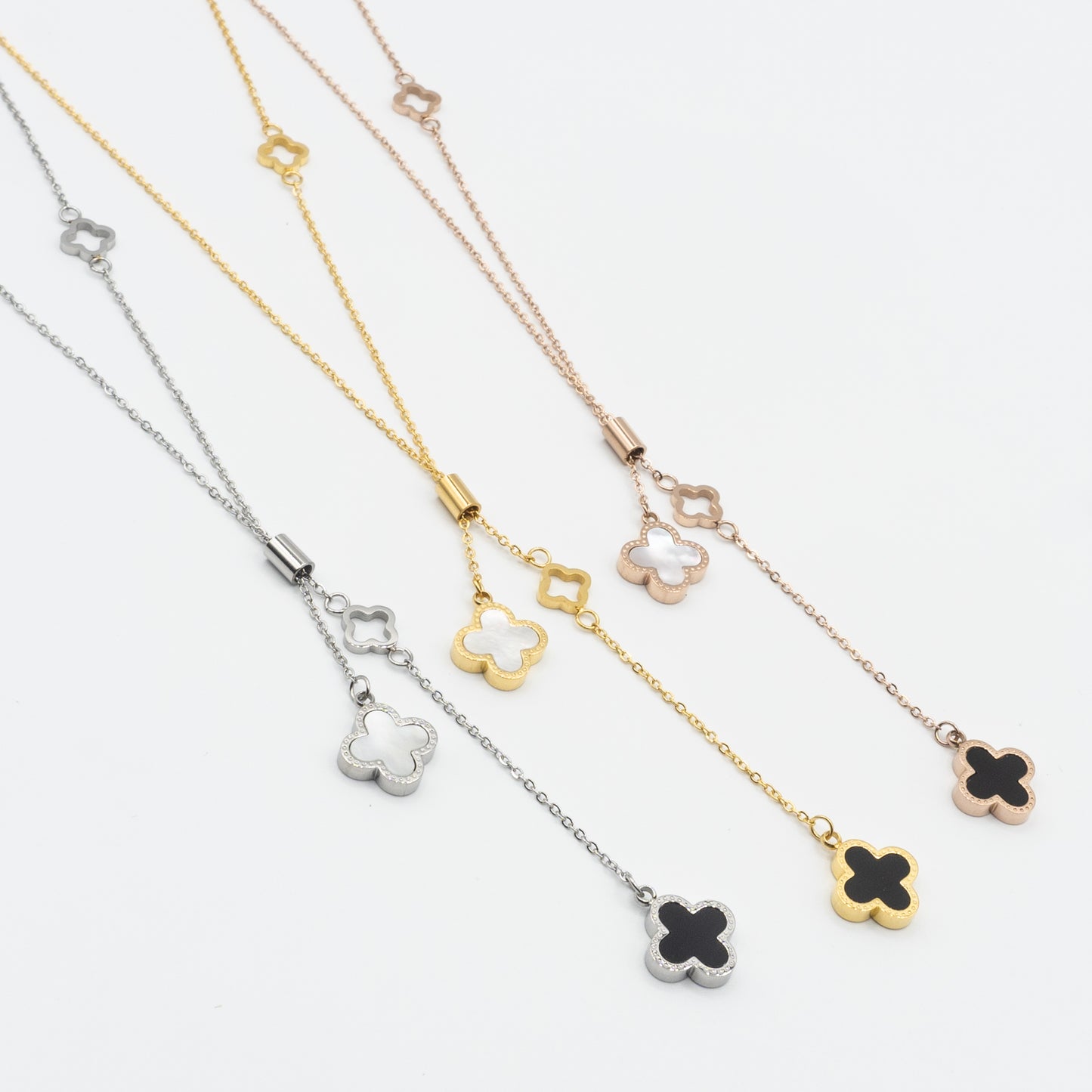 stainless steel adjustable Necklace