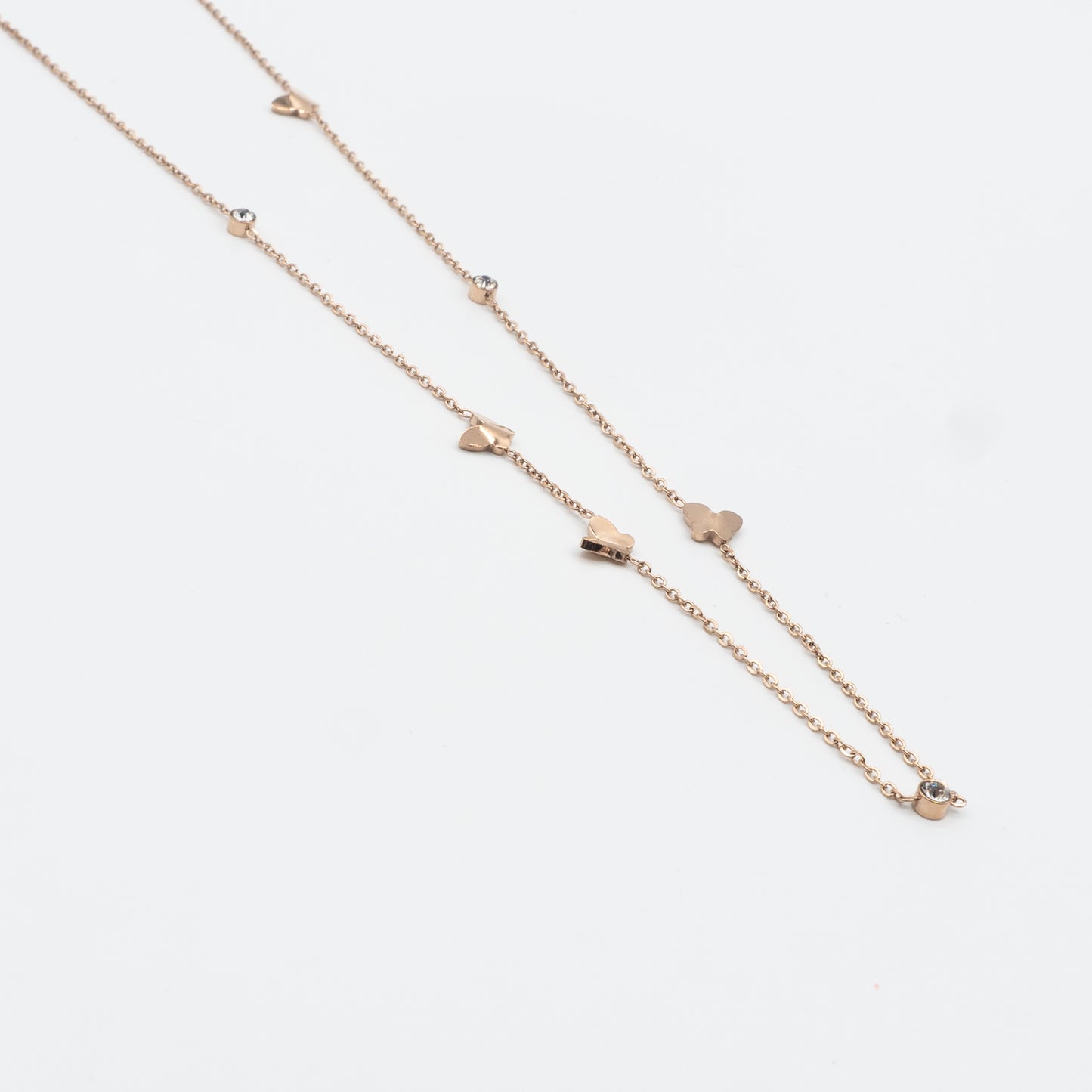VALERIE stainless steel butterfly necklace