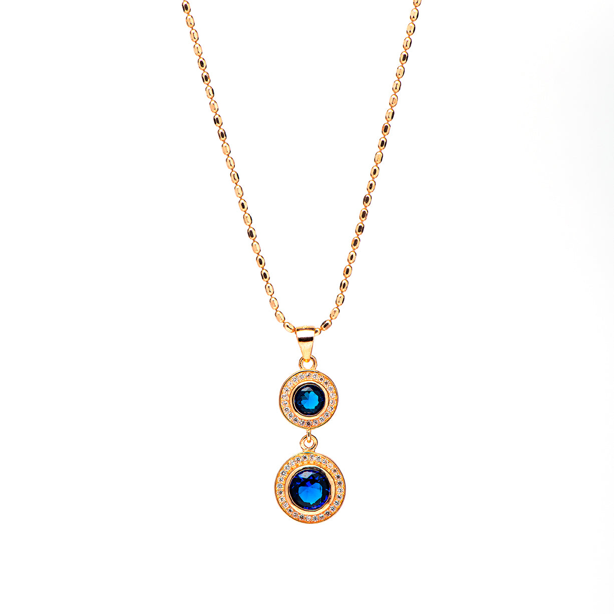 DK-925-442 Rose gold Adjustable necklace