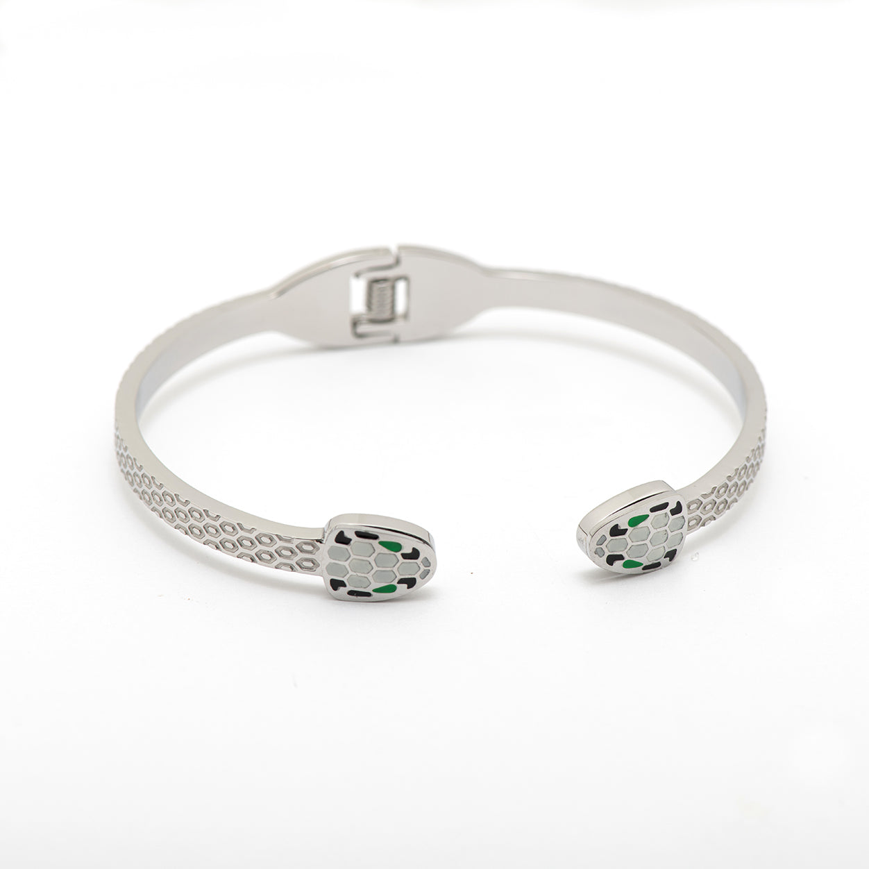 stainless steel snake bangle