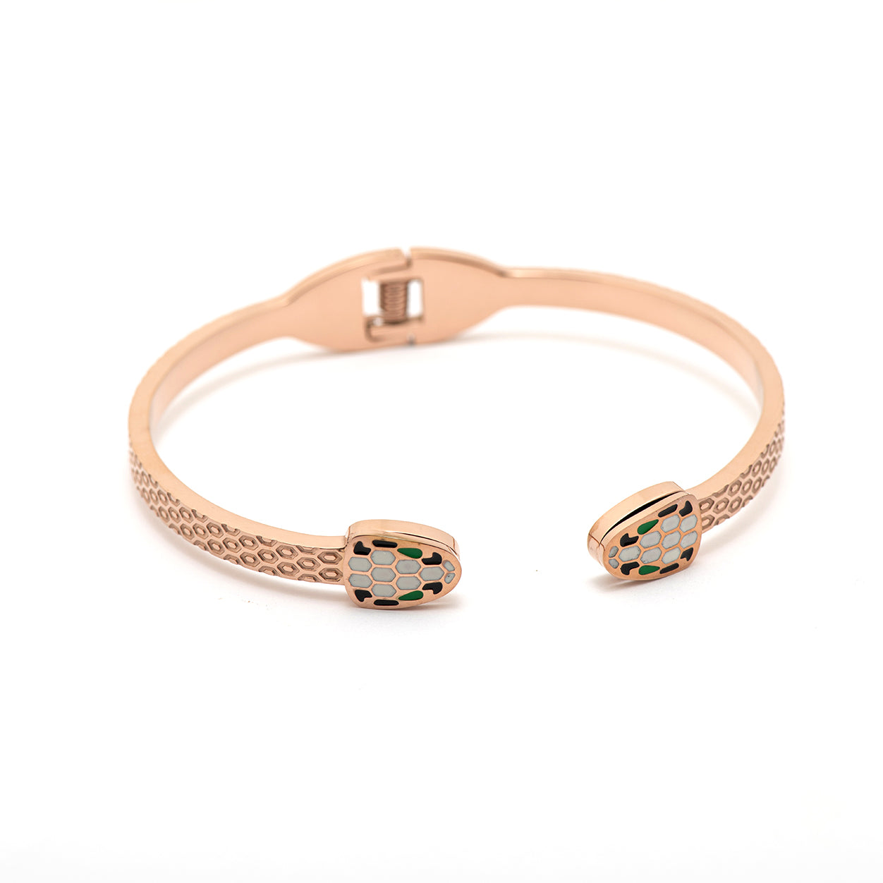 stainless steel snake bangle