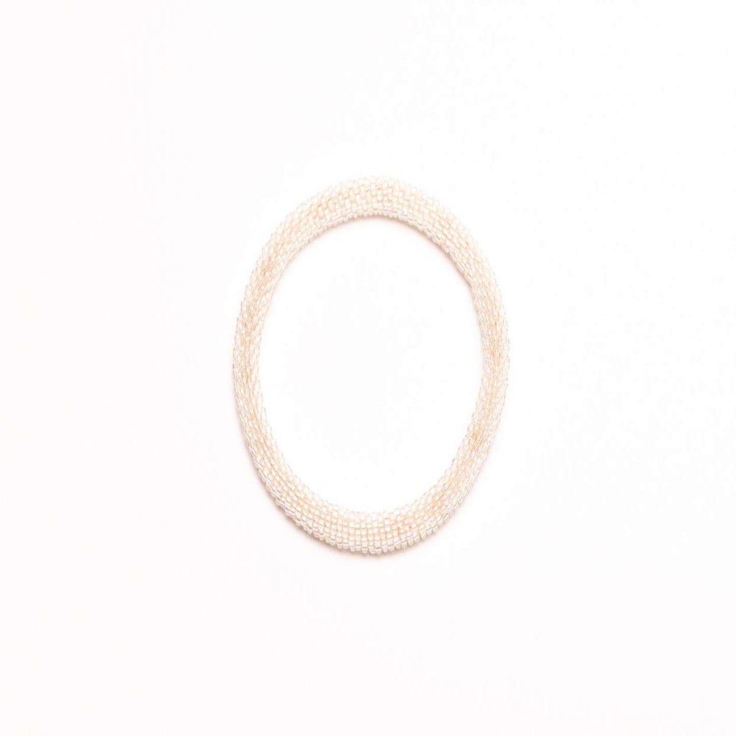 Indian beads bracelet (beige)