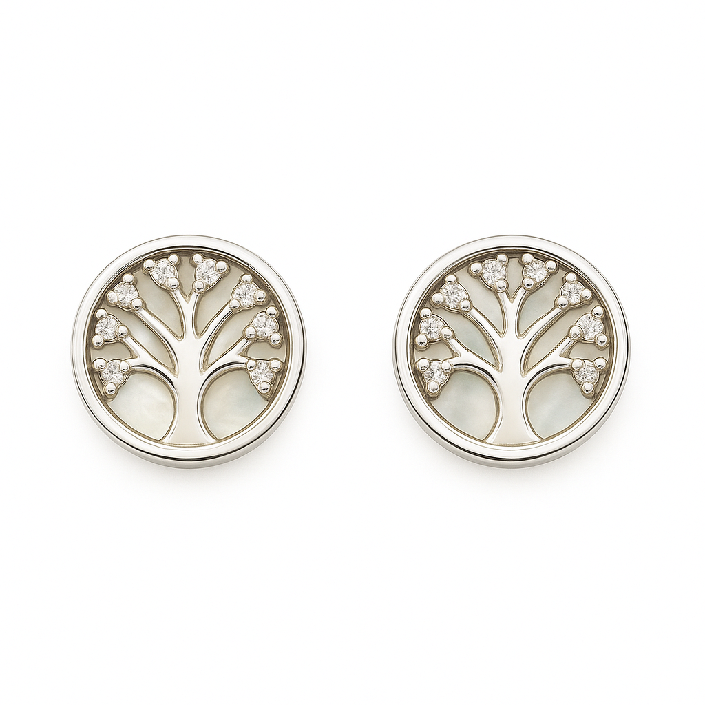 Tree of Life Stud Earrings