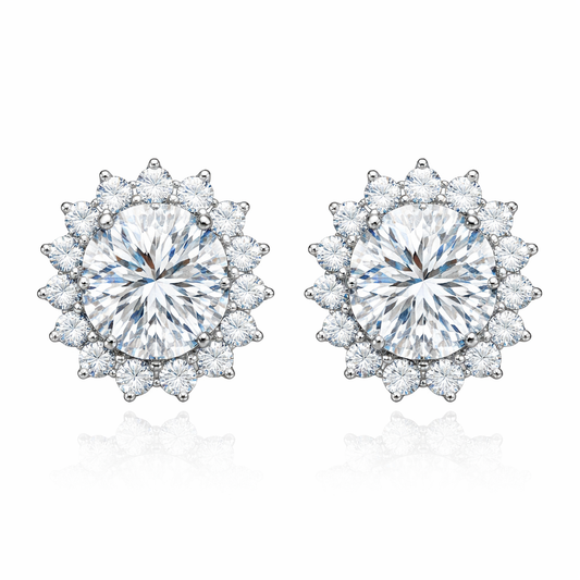 boucles d'oreilles classiques en perles d'eau douce 