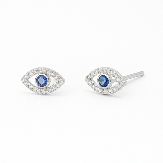 Evil eye studs