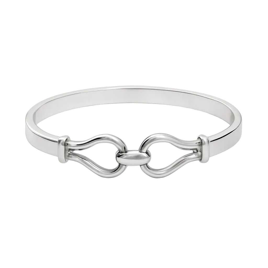Timeless stainless steel bangle