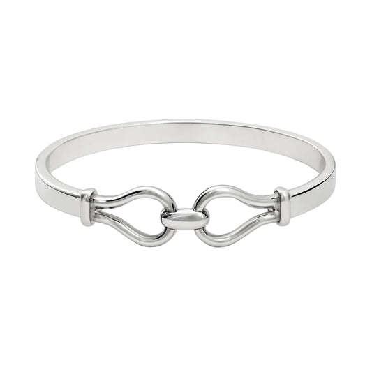 Timeless stainless steel bangle