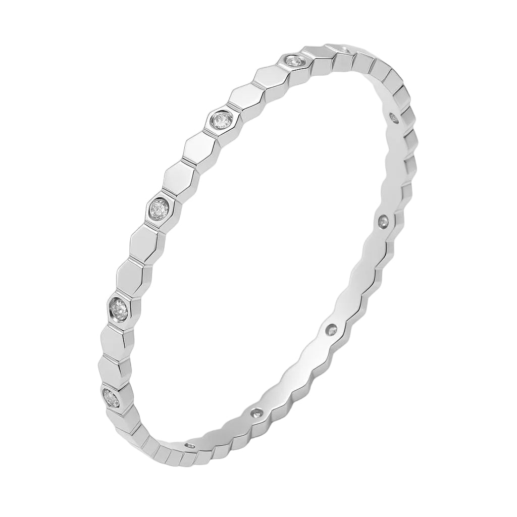 Hexa Crystal Bangle