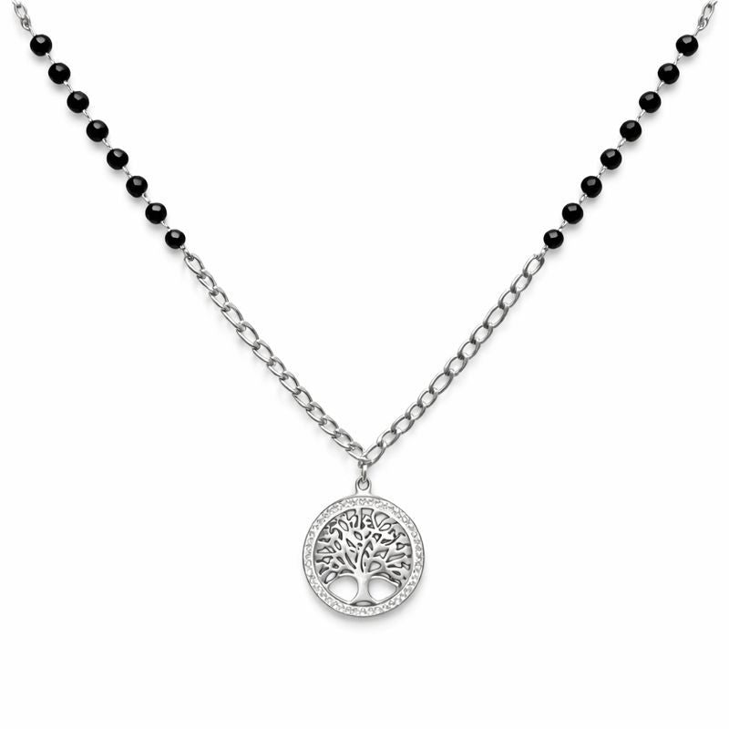 Tree of Life Pendant Necklace – Stainless Steel