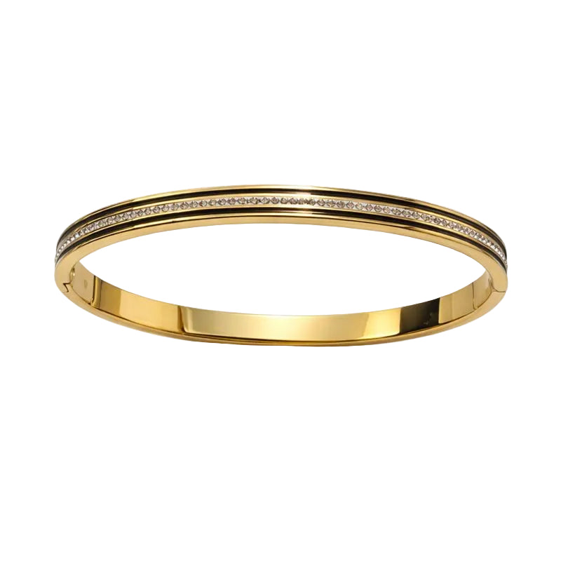 Slim Crystal Bangle