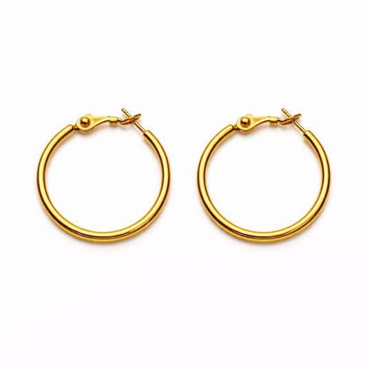 Small Gold Hoop Earrings