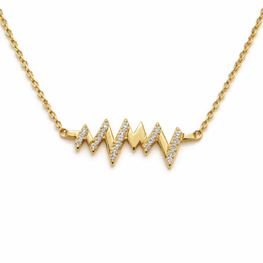 Zigzag Necklace – Sterling Silver