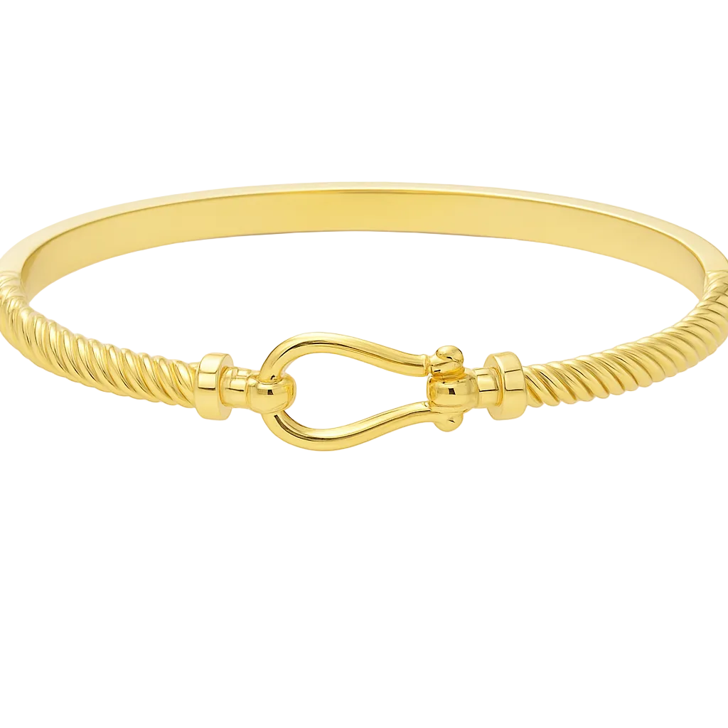 Timeless stainless steel bangle