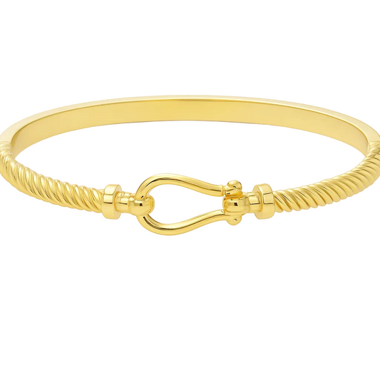 Timeless stainless steel bangle