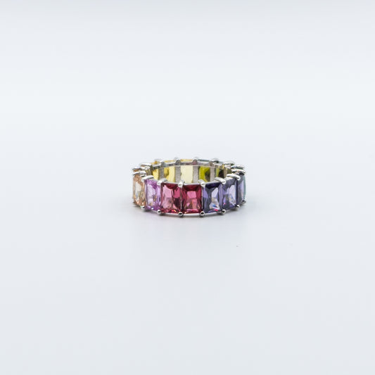EMBER - multicolor sterling silver ring