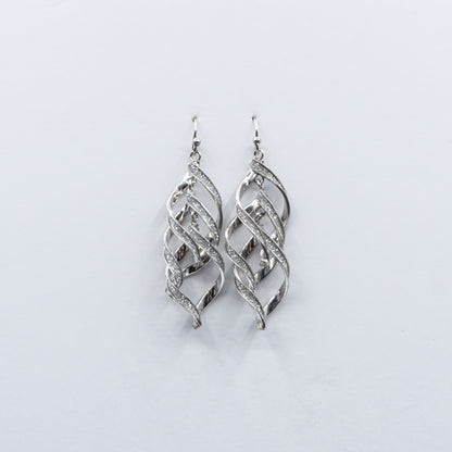 DK-925-145 sterling silver earrings.