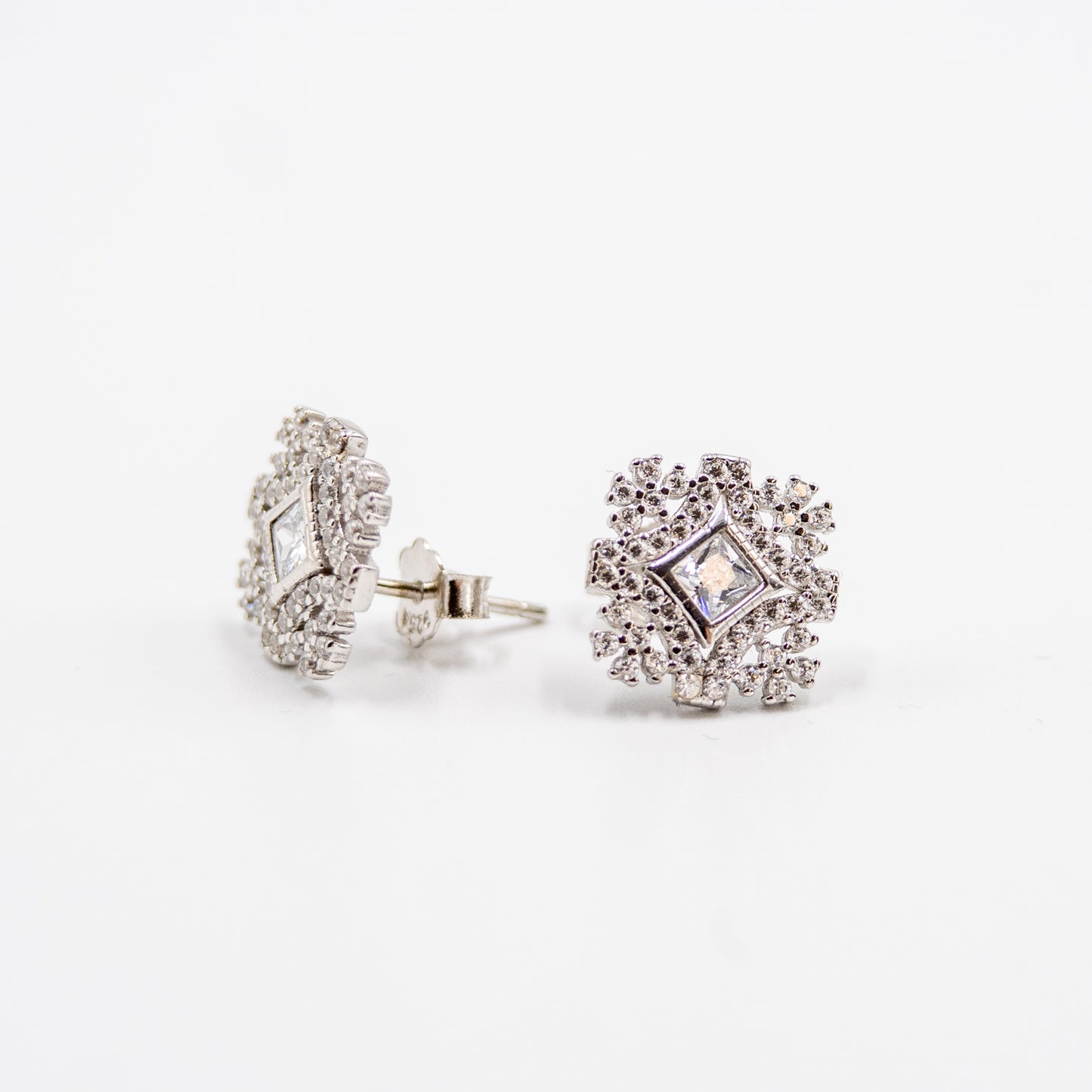 DK-925-203 sterling silver earrings
