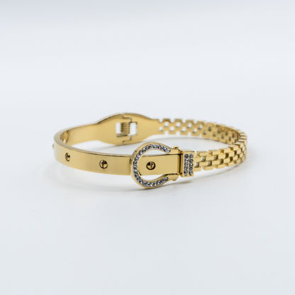 SUTTON -stainless steel belt bracelet