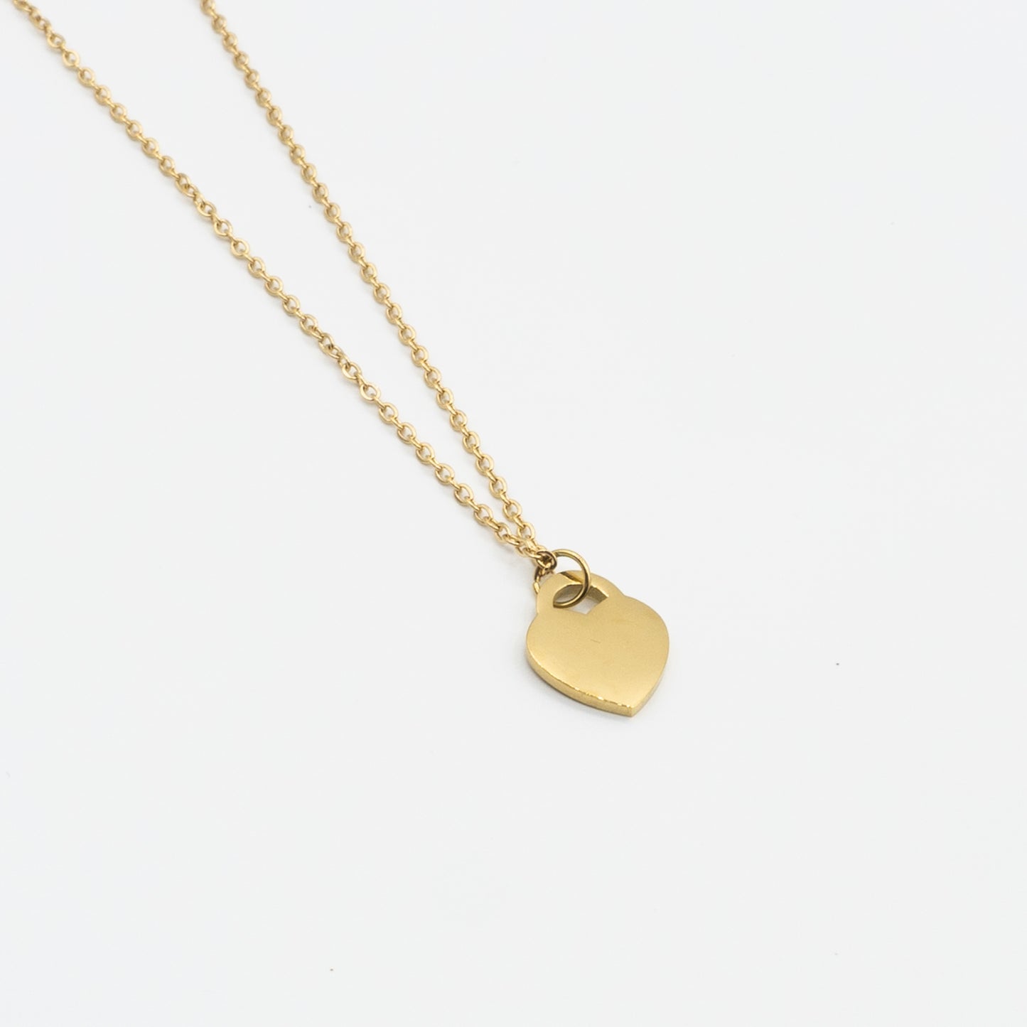 SAM - stainless steel heart necklace