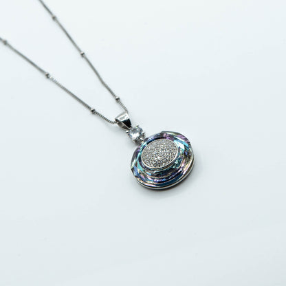 LEXIE -Stunning Swarovski Crystal round necklace