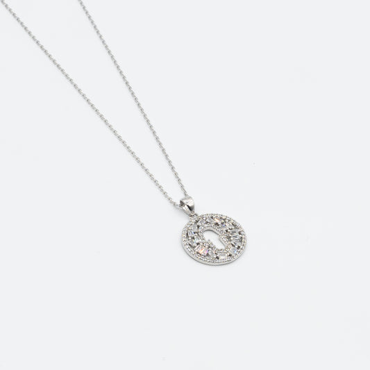 ELANA sterling silver hamsa necklace