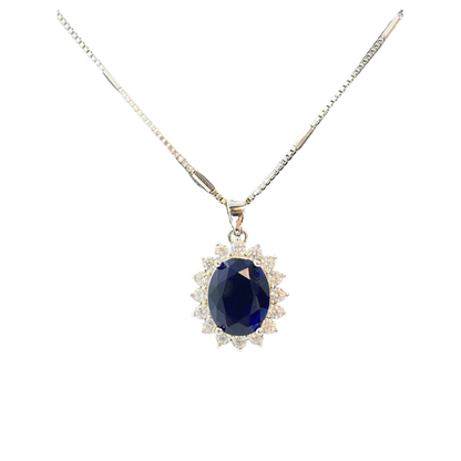 VICTORIA - bleu necklace