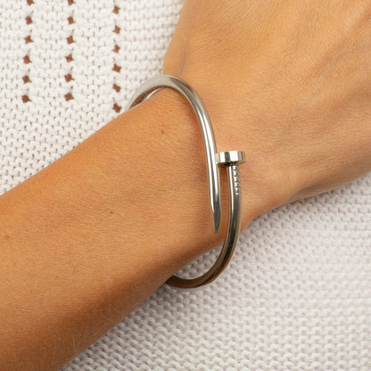 stainless steel nail bangle